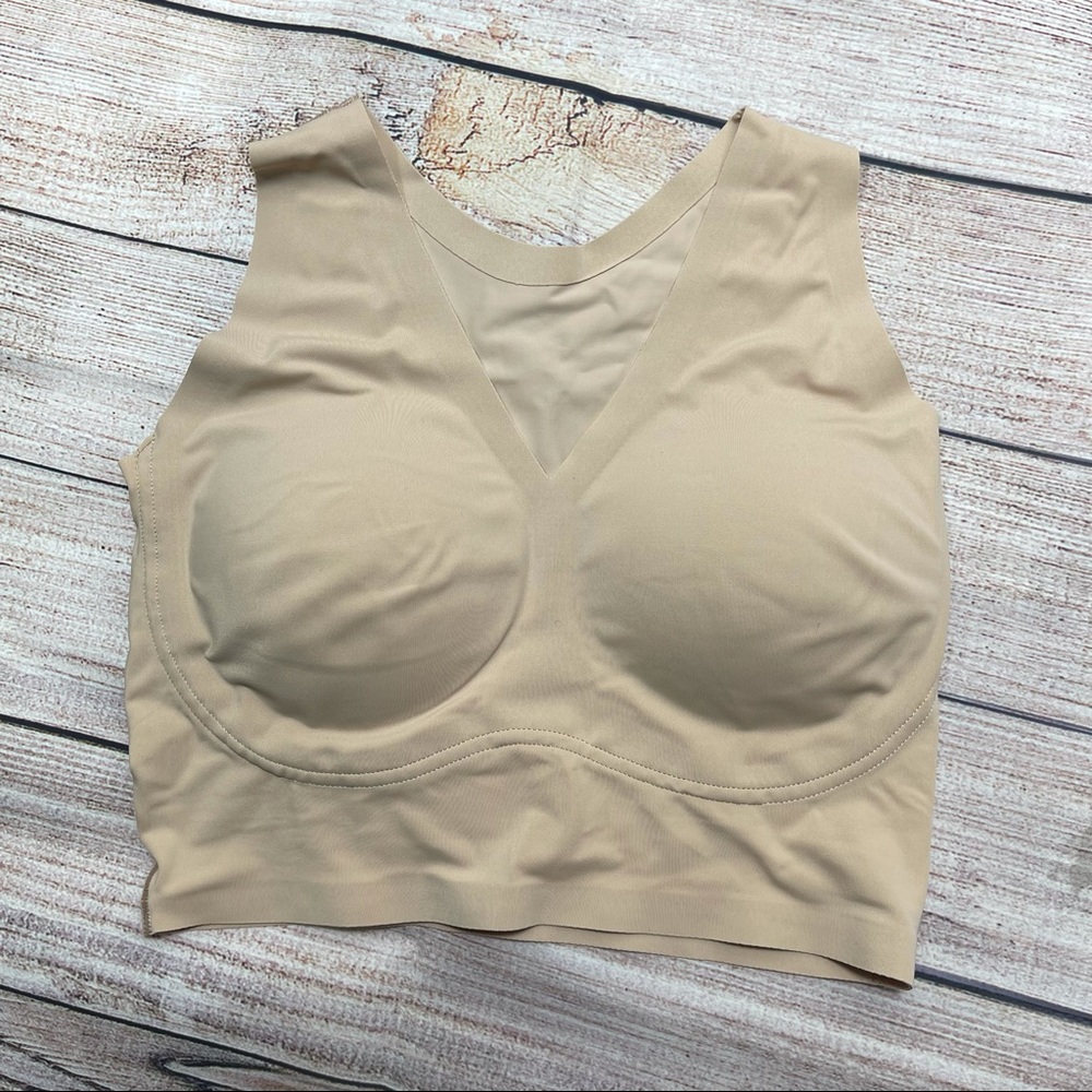 True and co true body lift racer back wireless bra